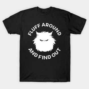 Fluff Around and Find Out Cat Lover T-Shirt